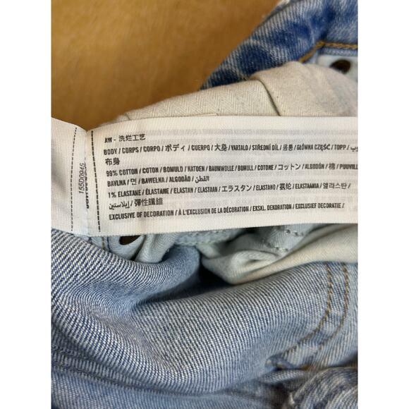 Abercrombie The 90s Straight Ultra High Rise Jeans Size 28/6S - Picture 6 of 6